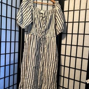 Universal Threads Striped Dress Size L